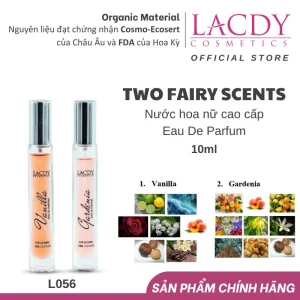 Bộ kit nước hoa nữ hương Vani và Dành Dành 2 FAIRY SCENTS12