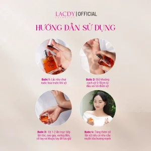 Nước hoa nữ ROSE hương hoa hồng cao cấp13